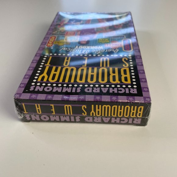 NWT VTG RICHARD SIMMONS Broadway Sweat Aerobic Musical Workout 2000 VHS Tape - Picture 4 of 7